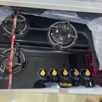 گاز رو میزی صفحه شیشه ای درجه یک