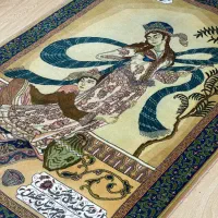 ذرع نیم انتیک تبریز  طرح مینیاتوری|فرش|تهران, سلسبیل شمالی|دیوار