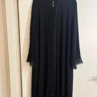 مانتو عبائی جنس کرپ