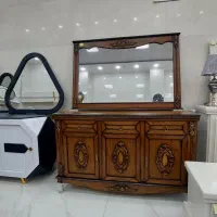 آینه‌کنسول چوبی.میزتلویزیون مدل زرین