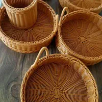 سبدهای پلاستیکی حصیری|صنایع دستی و سایر لوازم تزئینی|زنجان, |دیوار