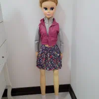 عروسک باربی مفصلی بزرگ تخفیف به خریدار کاملا سالم