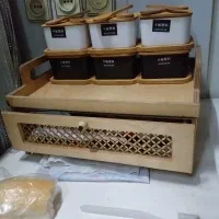 اکسسوری ظروف چوبی وسایل آشپزخانه خانه کوچک بازی|صنایع دستی و سایر لوازم تزئینی|تهران, خواجه نظام الملک|دیوار