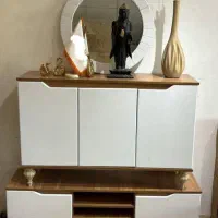 ست آیینه کنسول میز tv جاکفشی|بوفه، ویترین، کنسول|مشکین‌دشت, |دیوار