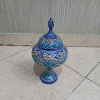 ست گلدان و شکلات خوری میناکاری|صنایع دستی و سایر لوازم تزئینی|تهران, شهرری|دیوار