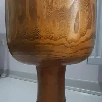 تنبک چوب گردو وپوست آهو|سازهای سنتی|گرگان, |دیوار