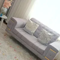 مبل هفت نفره همراه با جلو مبلی|مبلمان خانگی و میز عسلی|آبیک, |دیوار