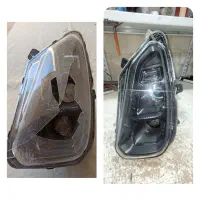 کلیه خدمات تعمیرات چراغ خودرو رفع ماتی شفاف سازی