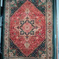 فرش ۹متری ترکیبی سبزلاکی لاکچری ترندتحویل رایگان56|فرش|مشهد, کشف|دیوار