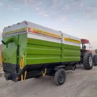 مکنده کاه آماده حمل کاه