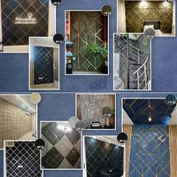 تایل لمسه مخمل پشت چسب دار|مصالح و تجهیزات ساختمان|اصفهان, محمودیه|دیوار