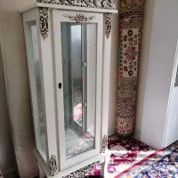 ویترین بوفه سفید عروس|بوفه، ویترین، کنسول|کهریزک, |دیوار