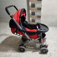 کالسکه بچه مارک دلیجان تاشو در حد نو|کالسکه و لوازم جانبی|گنبد کاووس, |دیوار