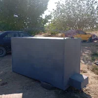 مخزن 2600لیتری با ورق ضخیم قدیمی|مصالح و تجهیزات ساختمان|دوگنبدان, |دیوار