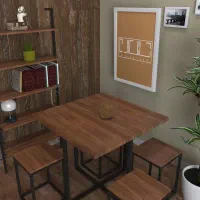 میز ناهارخوری فلزی کارماهوم مدل دیارا