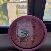 ساعت دیواری hello kitty برای اتاق کودک ونوجوان|ساعت دیواری و تزئینی|تهران, قیطریه|دیوار