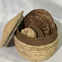 سبد حصیری|صنایع دستی و سایر لوازم تزئینی|گرگان, |دیوار
