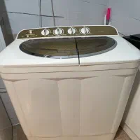 لباسشویی دوقولو امرسان سالم|ماشین لباسشویی و خشک‌کن لباس|بندرعباس, |دیوار