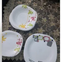 بشقاب و پلو خوری و پیش دستی ارکوپال