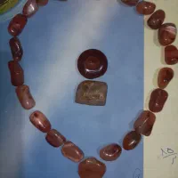 سنگ عقیق گردنبد کهن عتیقه