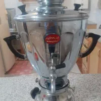 سماورقدیمی نفتی نوکه گازی تبدیل فیروز علاالدین سوز