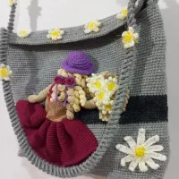 کیف دستبافت بسیار خاص و جذاب|کیف، کفش، کمربند|کوهین, |دیوار