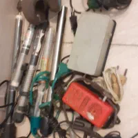 لوازم قدیمی صندالی ماساژ لوازم آکواریوم