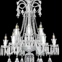 لوستر سرامیک برنر و مدل باکارات در کارگاه کارمندان|لوستر و چراغ آویز|کرمانشاه, |دیوار