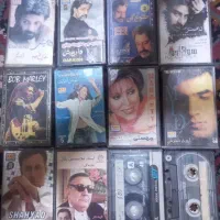 ۱۲ عدد نوار کاست اصلی  از بهترین خواننده ها