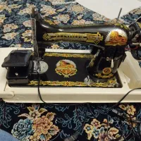 چرخ خیاطی قدیمی تازه برقی کردم