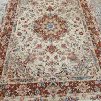 فرش3متری ابریشم دستبافت 50رج طرح علیا