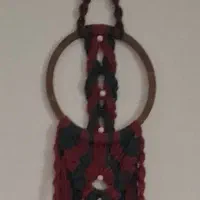 دیوارکوب مکرومه