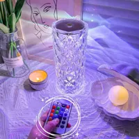 آباژور کریستالی لمسی کنترلی