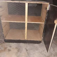 قفس دوطبقه چوبی|لوازم جانبی حیوانات|ایذه, |دیوار