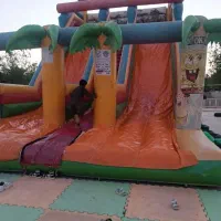 سرسره بادی و ترامپولین