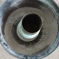 سماور طوفان ۶لیتری با کاسه وسینی کاملا سالم|سماور، چایساز، قهوهساز|کرج, استاندارد|دیوار