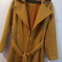 فوتر بلند زنانه رنگ خردلی|لباس|دوگنبدان, |دیوار