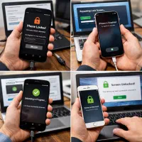 باز کردن رمز گوشی قفل موبایل تعمیرات نرم افزار