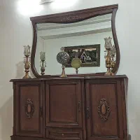 میز کنسول چوب راش