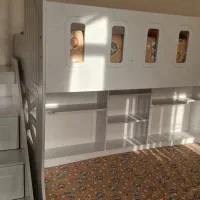 تخت دوطبقه|تخت و سرویس خواب|مرودشت, فاز دوم شهرک فرهنگیان|دیوار