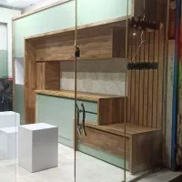 ساخت کابینت کمددیواری اقساطی چکی