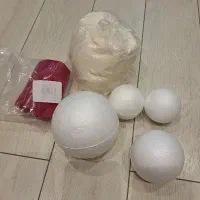 فوندانت قرمز وسفید