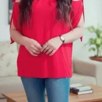 شومیز مجلسی شیک در حد نو تا سایز 44 46