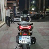 موتور ای دی وی عروسک صفر رنگ سفید مشکی اکلیلی|موتورسیکلت|ورامین, خیر آباد|دیوار