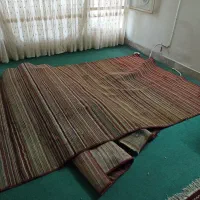 قالی ماشینی بدون طرح دو عدد باهم