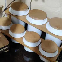 پاسماوری سرامیکی درب چوبی واشردار