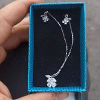 نیم ست نقره