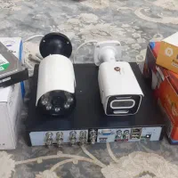 دستگاه ۸کانال ۵مگ + دوربین مداربسته + هارد