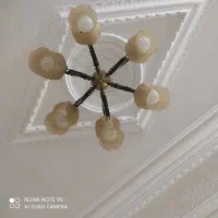 لوستر دوتا عدد شش لامپه با لوستر آشپزخونه ست باهم