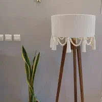 آباژور ایستاده و کنار سالنی